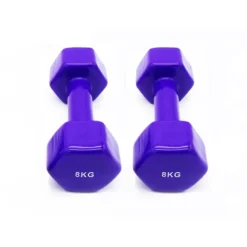 GOODBUY FITNESS 2 Mancuernas De Vinilo Gimnasia Adulto Azul -Fitness cardio Ventas 2 mancuernas de vinilo gimnasia adulto azul 5