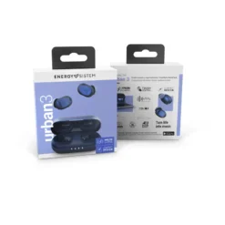 Auriculares Deportivos Energy Sistem True Wireless Urban 3 Indigo -Fitness cardio Ventas auriculares deportivos energy sistem true wireless urban 3 indigo 2