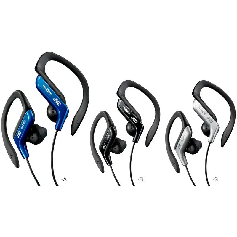 Auriculares Deportivos JVC HA-EB75 De Clip, Sonido Potente, Cable 1,2m Negro 6 Auriculares Deportivos JVC HA-EB75 De Clip, Sonido Potente, Cable 1,2m Negro - Imagen 4