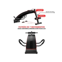 Banco Abdominales Musculación Fitness Tech Con Bandas Resistencia 11 Banco Abdominales Musculación Fitness Tech Con Bandas Resistencia -Fitness cardio Ventas banco abdominales musculacion fitness tech con bandas resistencia 4