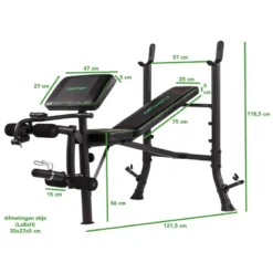 BANCO DE PESAS WB40 COMPACT WIDTH WEIGHT BENCH TUNTURI -Fitness cardio Ventas banco de pesas wb40 compact width weight bench tunturi 4