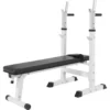 Banco Musculación Y Pesas Gorilla Sports Blanco Plegable Con Rack Para Barra 2 Banco Musculación Y Pesas Gorilla Sports Blanco Plegable Con Rack Para Barra -Fitness cardio Ventas banco musculacion y pesas gorilla sports blanco plegable con rack para barra