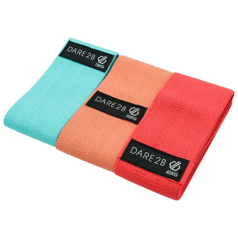 Dare 2b Banda De Resistencia Diseño Círculo Pack De 3 Azul, Rojo, Naranja Claro 5 Dare 2b Banda De Resistencia Diseño Círculo Pack De 3 Azul, Rojo, Naranja Claro - Imagen 3