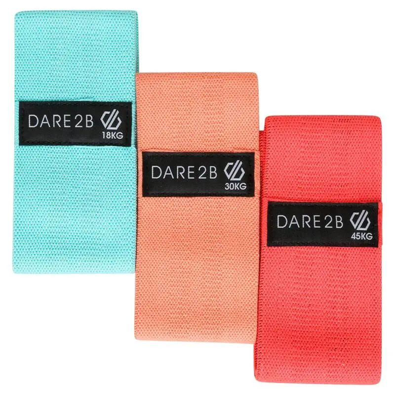 Dare 2b Banda De Resistencia Diseño Círculo Pack De 3 Azul, Rojo, Naranja Claro 6 Dare 2b Banda De Resistencia Diseño Círculo Pack De 3 Azul, Rojo, Naranja Claro - Imagen 4