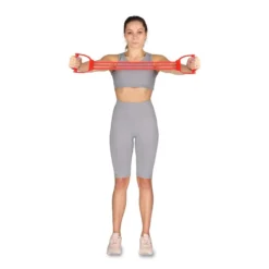 INDIGO SPORTS Banda Elastica LATEX INDIGO MEDIUM (15-24 Kg) 3 Bandas 70 Cm Rojo -Fitness cardio Ventas banda elastica latex indigo medium 15 24 kg 3 bandas 70 cm rojo 2