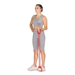 INDIGO SPORTS Banda Elastica LATEX INDIGO MEDIUM (15-24 Kg) 3 Bandas 70 Cm Rojo -Fitness cardio Ventas banda elastica latex indigo medium 15 24 kg 3 bandas 70 cm rojo 3