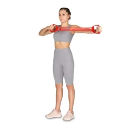 INDIGO SPORTS Banda Elastica LATEX INDIGO MEDIUM (15-24 Kg) 3 Bandas 70 Cm Rojo -Fitness cardio Ventas banda elastica latex indigo medium 15 24 kg 3 bandas 70 cm rojo 4