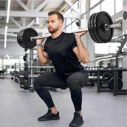 Barra Olímpica 1.8m Diámetro 25mm + 2 Seguros Fitness Tech -Fitness cardio Ventas barra olimpica 18m diametro 25mm 2 seguros fitness tech 3