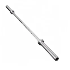 GOODBUY FITNESS Barra Olímpica Cromada Fuerza Adulto Plata 51 Mm -Fitness cardio Ventas barra olimpica cromada fuerza adulto plata 51 mm 1