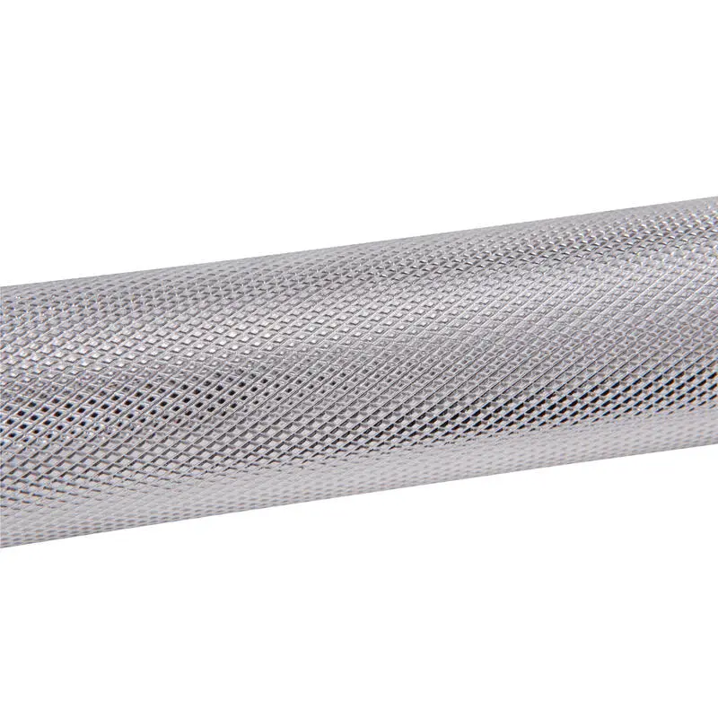 OZIO FITNESS Barra Pesas Musculación 2,20m 28 Mm Cromada Gimnasia Aguanta 250 Kg 4 OZIO FITNESS Barra Pesas Musculación 2,20m 28 Mm Cromada Gimnasia Aguanta 250 Kg - Imagen 2