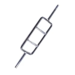 GOODBUY FITNESS Barra Romana Cromada 85 Cm BN085 Fuerza Adulto Negro 28 Mm -Fitness cardio Ventas barra romana cromada 85 cm bn085 fuerza adulto negro 28 mm 1