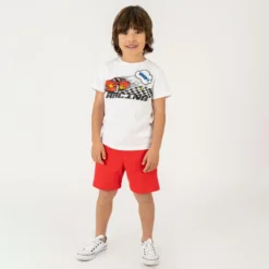 Bermuda Niño Charanga Rojo 12 Bermuda Niño Charanga Rojo -Fitness cardio Ventas bermuda nio charanga rojo 4