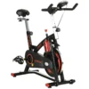 Bicicleta Estática Con Volante Inercia 10 Kg HOMCOM 47x120x117 Cm Rojo 1 Bicicleta Estática Con Volante Inercia 10 Kg HOMCOM 47x120x117 Cm Rojo -Fitness cardio Ventas bicicleta estatica con volante inercia 10 kg homcom 47x120x117 cm rojo