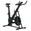 Bicicleta Estática Con Volante Inercia HOMCOM 110x52x105-120 Cm Negro -Fitness cardio Ventas bicicleta estatica con volante inercia homcom 110x52x105 120 cm negro