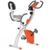 Bicicleta Estática Plegable HOMCOM Acero ABS PVC 97x51x115cm,Naranja -Fitness cardio Ventas bicicleta estatica plegable homcom acero abs pvc 97x51x115cmnaranja