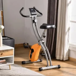 Bicicleta Estática Plegable Y Ajustable HOMCOM 86x47x112 Cm Naranja 6 Bicicleta Estática Plegable Y Ajustable HOMCOM 86x47x112 Cm Naranja -Fitness cardio Ventas bicicleta estatica plegable y ajustable homcom 86x47x112 cm naranja 1