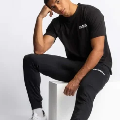 AESTHETIC WOLF Black Panther Pantalones De Deporte Fitness Slim Fit - Hombre - Negro -Fitness cardio Ventas black panther pantalones de deporte fitness slim fit hombre negro 4