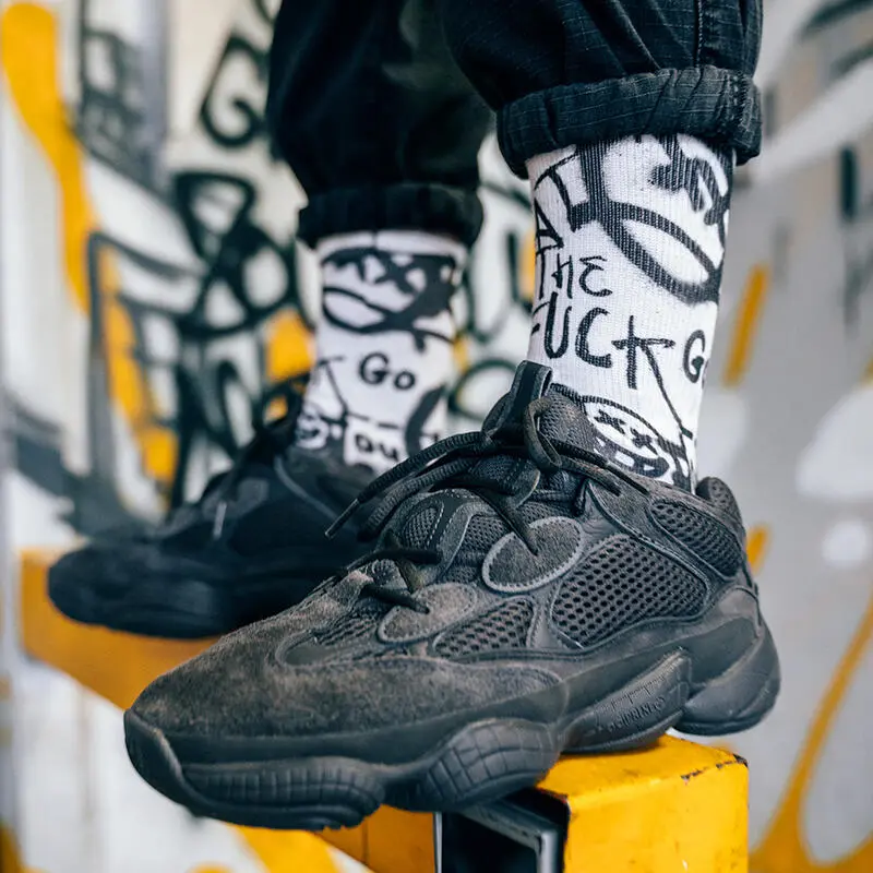 PACIFIC And CO Calcetin Running Con Tejido Coolmax Unisex Acid BW, Sublimado Multicolor 4 PACIFIC And CO Calcetin Running Con Tejido Coolmax Unisex Acid BW, Sublimado Multicolor - Imagen 2