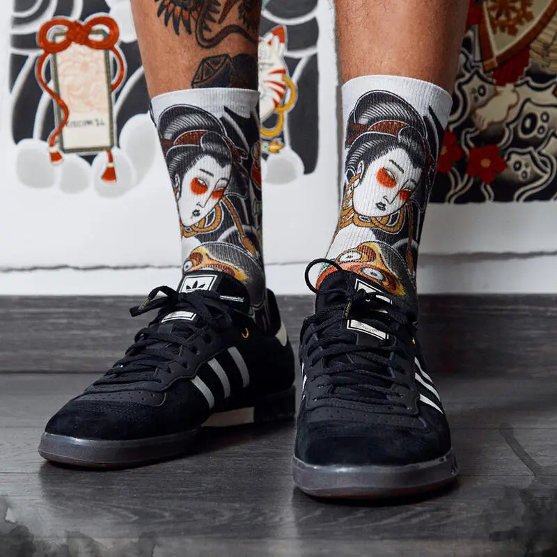 PACIFIC And CO Calcetin Running Con Tejido Coolmax Unisex Nohmen, Sublimado Multicolor 4 PACIFIC And CO Calcetin Running Con Tejido Coolmax Unisex Nohmen, Sublimado Multicolor - Imagen 2