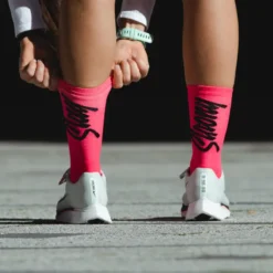 PACIFIC And CO Calcetin Running Unisex Stay Strong, Tricotado Color Coral -Fitness cardio Ventas calcetin running unisex stay strong tricotado color coral 1