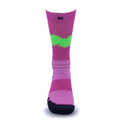 KAMUABU CALCETINES "BE STRONG" FUCSIA DE RUNNING 10 KAMUABU CALCETINES "BE STRONG" FUCSIA DE RUNNING -Fitness cardio Ventas calcetines be strong fucsia de running 3