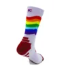 CALCETINES DE RUNNING #ARCOIRIS Unisex - KAMUABU Color MALVA 23cm De 1 Hilo -Fitness cardio Ventas calcetines de running arcoiris unisex kamuabu color malva 23cm de 1 hilo