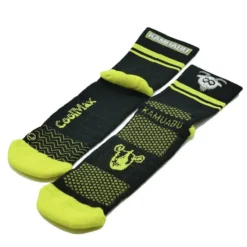 Fitness cardio Ventas -Fitness cardio Ventas calcetines de running comounacabra unisex kamuabu color negro trail 15cm 1