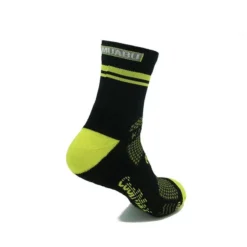 Fitness cardio Ventas 35 CALCETINES DE RUNNING #COMOUNACABRA Unisex - KAMUABU Color NEGRO Trail 15CM