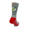 CALCETINES DE RUNNING #SUPERHERO Unisex - KAMUABU Color GRIS 23cm De Caña -Fitness cardio Ventas calcetines de running superhero unisex kamuabu color gris 23cm de caa
