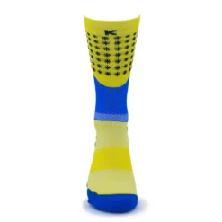 KAMUABU CALCETINES "NO LIMITS" AMARILLO/AZUL DE RUNNING -Fitness cardio Ventas calcetines no limits amarilloazul de running 1