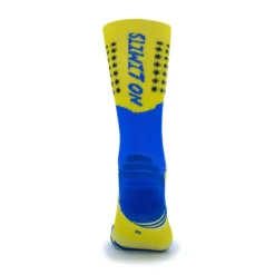 KAMUABU CALCETINES "NO LIMITS" AMARILLO/AZUL DE RUNNING -Fitness cardio Ventas calcetines no limits amarilloazul de running 2