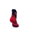 CALCETINES RUNNING TOBILLEROS #COMOUNACABRA Unisex KAMUABU Rojo/negro -Fitness cardio Ventas calcetines running tobilleros comounacabra unisex kamuabu rojonegro
