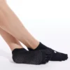 KIMJALY Calcetines Yoga Negro 5 Dedos Antideslizantes -Fitness cardio Ventas calcetines yoga negro 5 dedos antideslizantes