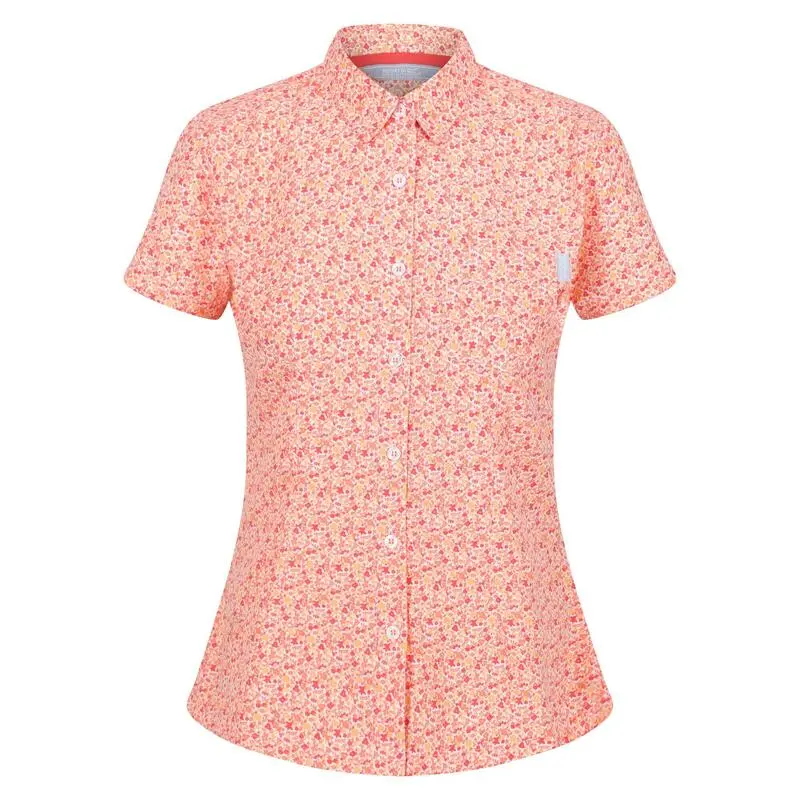 Regatta Camisa Mindano VI Margarita De Manga Corta Para Mujer Lila Pastel 8 Regatta Camisa Mindano VI Margarita De Manga Corta Para Mujer Lila Pastel - Imagen 6