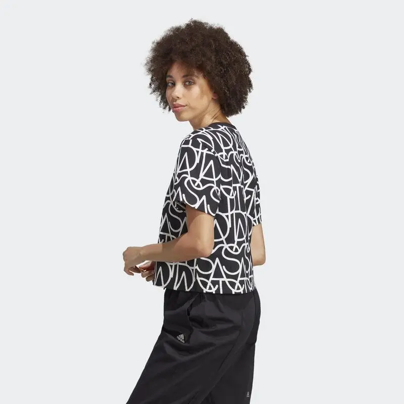 Camiseta Allover Adidas Graphic Boyfriend 5 Camiseta Allover Adidas Graphic Boyfriend - Imagen 3