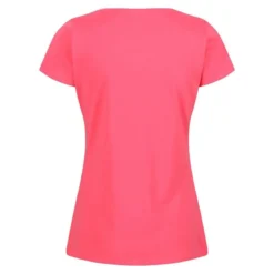 Regatta Camiseta Breezed II Floral Para Mujer Rosa Tropical -Fitness cardio Ventas camiseta breezed ii floral para mujer rosa tropical 1