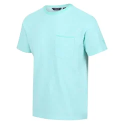 Regatta Camiseta Caelum De Slub Para Hombre Verde Ópalo -Fitness cardio Ventas camiseta caelum de slub para hombre verde opalo 2