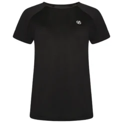 Dare 2b Camiseta Corral Para Mujer Rosa Meseta -Fitness cardio Ventas camiseta corral para mujer negro