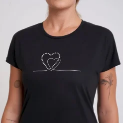 Dare 2b Camiseta Crystallize Corazón Para Mujer Negro 10 Dare 2b Camiseta Crystallize Corazón Para Mujer Negro -Fitness cardio Ventas camiseta crystallize corazon para mujer negro 3