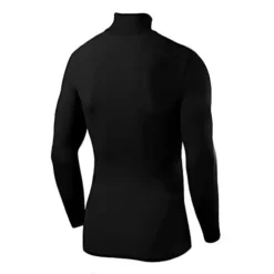 POWERLAYER Camiseta De Compresión Manga Larga Con Cuello Alto Para Hombre 9 POWERLAYER Camiseta De Compresión Manga Larga Con Cuello Alto Para Hombre -Fitness cardio Ventas camiseta de compresion manga larga con cuello alto para hombre 1