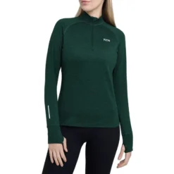 TCA Camiseta De Invierno Con Media Cremallera Para Mujer 13 TCA Camiseta De Invierno Con Media Cremallera Para Mujer -Fitness cardio Ventas camiseta de invierno con media cremallera para mujer 5