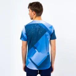 THE RUNNING REPUBLIC Camiseta De Manga Corta Running De Poliéster Reciclado Hombre TRR Azul Claro -Fitness cardio Ventas camiseta de manga corta running de poliester reciclado hombre trr azul claro 3