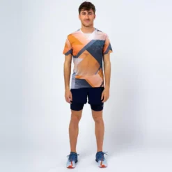 THE RUNNING REPUBLIC Camiseta De Manga Corta Running Poliéster Reciclado Hombre TRR Multi Color -Fitness cardio Ventas camiseta de manga corta running poliester reciclado hombre trr multi color 1