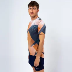 THE RUNNING REPUBLIC Camiseta De Manga Corta Running Poliéster Reciclado Hombre TRR Multi Color -Fitness cardio Ventas camiseta de manga corta running poliester reciclado hombre trr multi color 2