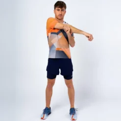 THE RUNNING REPUBLIC Camiseta De Manga Corta Running Poliéster Reciclado Hombre TRR Multi Color -Fitness cardio Ventas camiseta de manga corta running poliester reciclado hombre trr multi color 4