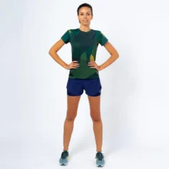 THE RUNNING REPUBLIC Camiseta De Manga Corta Running Poliéster Reciclado Mujer TRR Verde Y Azul 10 THE RUNNING REPUBLIC Camiseta De Manga Corta Running Poliéster Reciclado Mujer TRR Verde Y Azul -Fitness cardio Ventas camiseta de manga corta running poliester reciclado mujer trr verde y azul 3