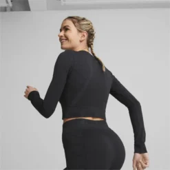 Camiseta De Manga Larga Mujer EVOKNIT PUMA 12 Camiseta De Manga Larga Mujer EVOKNIT PUMA -Fitness cardio Ventas camiseta de manga larga mujer evoknit puma 4