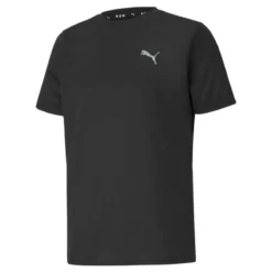Camiseta De Running De Manga Corta Favourite Hombre PUMA Negro