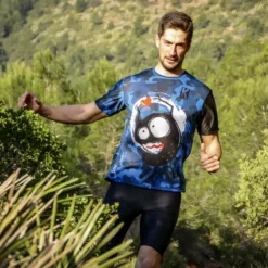 CAMISETA DE RUNNING #LOVERUNNING Para HOMBRE - KAMUABU Color Camuflaje 90grs -Fitness cardio Ventas camiseta de running loverunning para hombre kamuabu color camuflaje 90grs 3