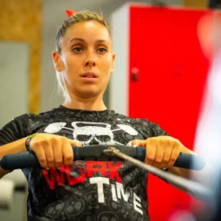 CAMISETA DE RUNNING #WORKTIME Para MUJER - KAMUABU Color Negra 90grs 9 CAMISETA DE RUNNING #WORKTIME Para MUJER - KAMUABU Color Negra 90grs -Fitness cardio Ventas camiseta de running worktime para mujer kamuabu color negra 90grs 3